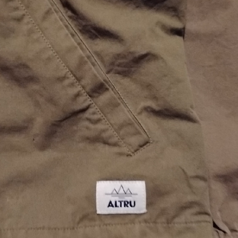 Altru Khaki Hooded Jacket With Pockets - Picture 6 of 9